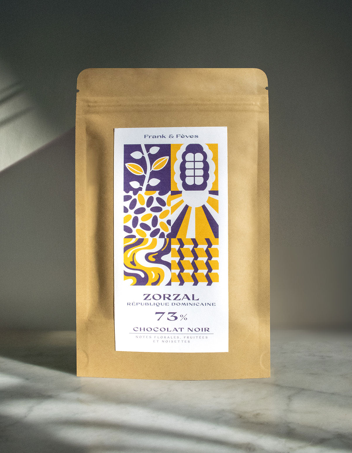 Chocolat noir Zorzal 73%